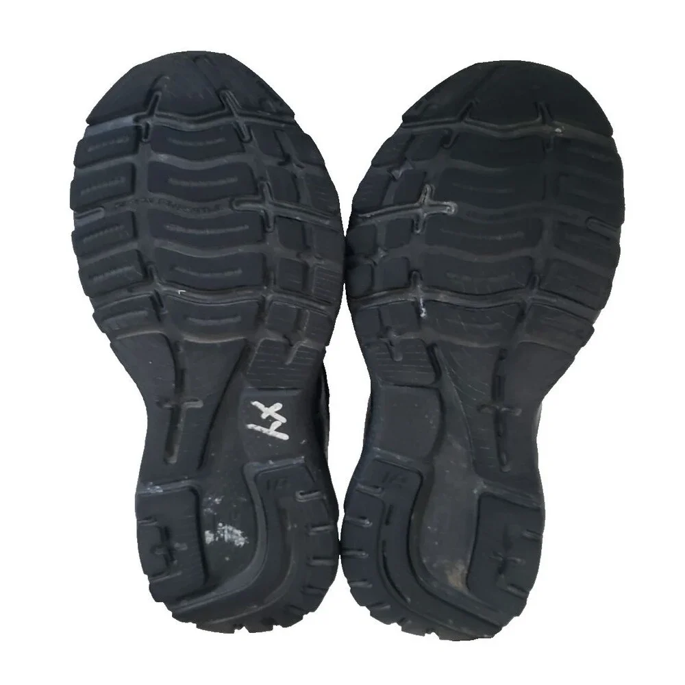 Brooks Ghost 14 Running Shoes Women Sz 6.5B Black Mesh Comfort Cushion Sneakers